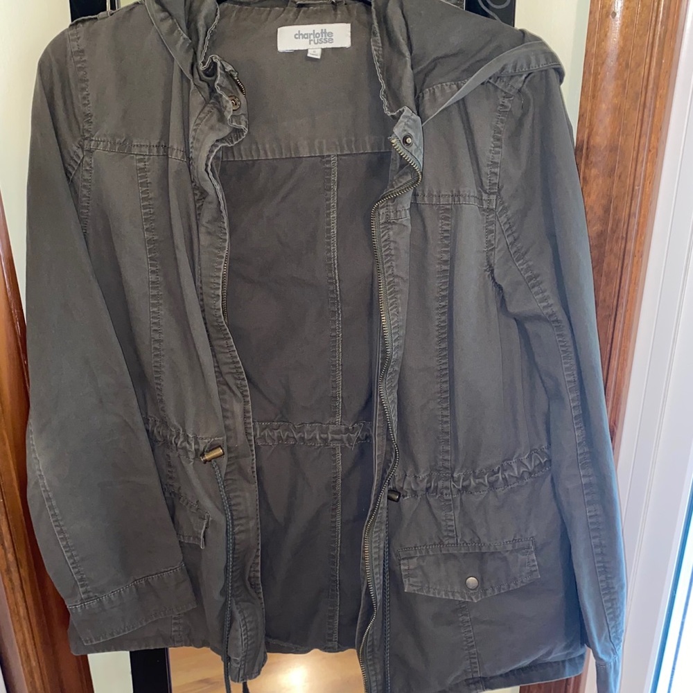 Army green jacket